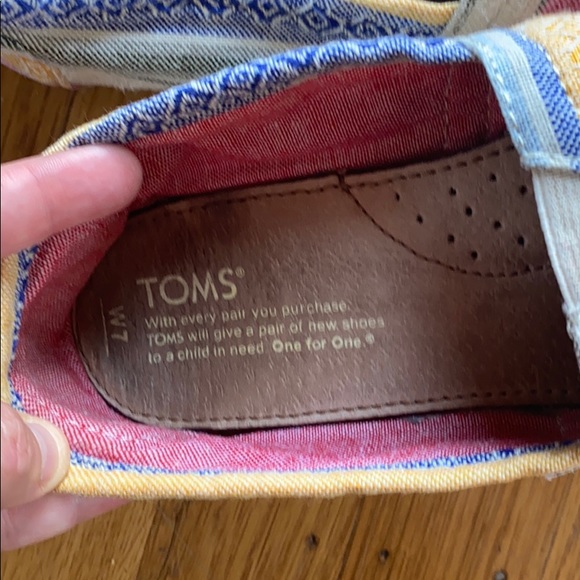 Pastel Tribal Print Toms Alpargatas Women’s 7 - Picture 7 of 11
